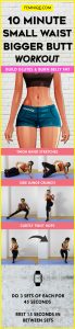 Slimmer Waist & Bigger Butt Chart