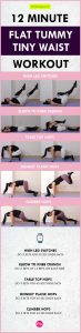 Flat Tummy Exercises challenge
