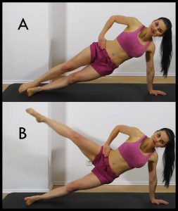Side Plank Leg Lifts
