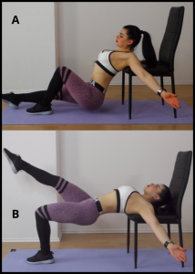 Single hip thrsut freeze without a bench